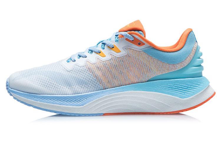 Li-Ning LiNing YueYing Yueying Cushioning Anti Slip And Wear Resistant Low Top Running Shoes Blue Orange