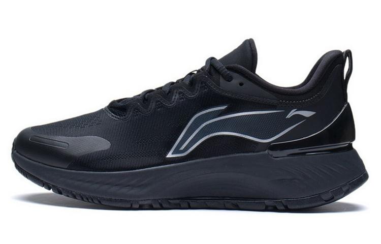 Li-Ning LINING YueYing Element Running Shoes Men Low Top Black/White