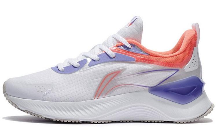Li-Ning LINING YueYing Element Running Shoes Women's Low-Top White/Purple