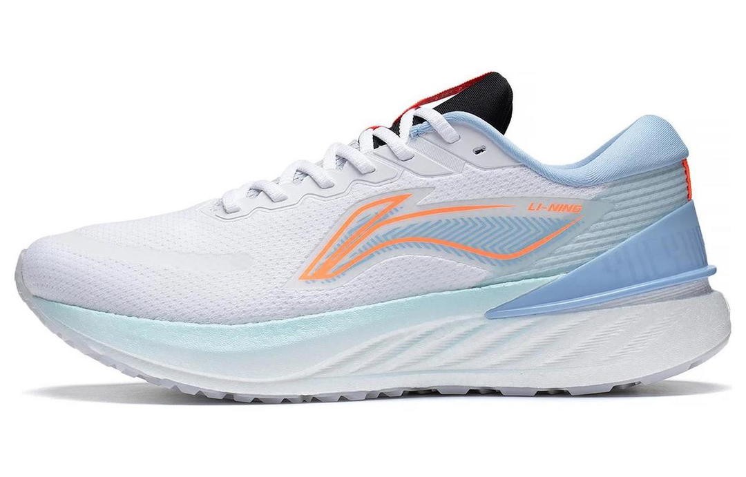 Li-Ning LiNing YueYing 2.0 Rebound Reflective Lightweight Low Top Running Shoes White Blue