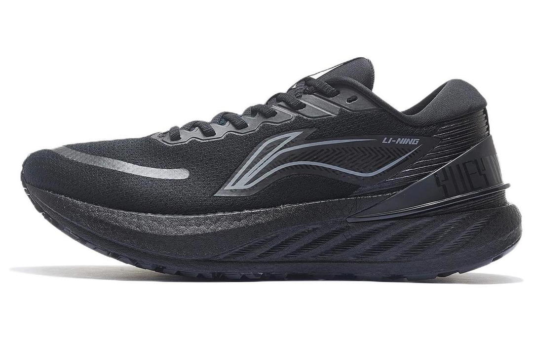 Li-Ning LiNing YueYing 2.0 Cushioned Slip Resistant Low Top Running Shoes Men's Black