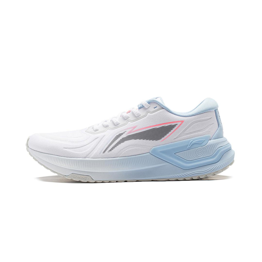 Li-Ning LiNing YueYing 3.0 Cushioned Wear Resistant Breathable Low Top Running Shoes Men's White Blue