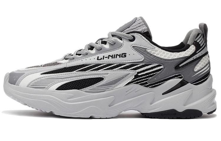 Li-Ning LiNing Meteor Rebound Low-Top Sports Casual Shoes Men's Black Gray Color