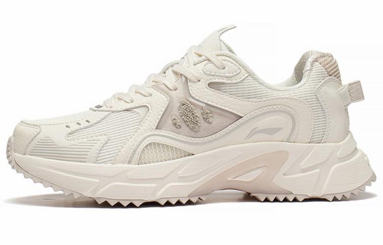 Li-Ning LiNing Running Collection Low-Top Running Shoes Women's White Gray
