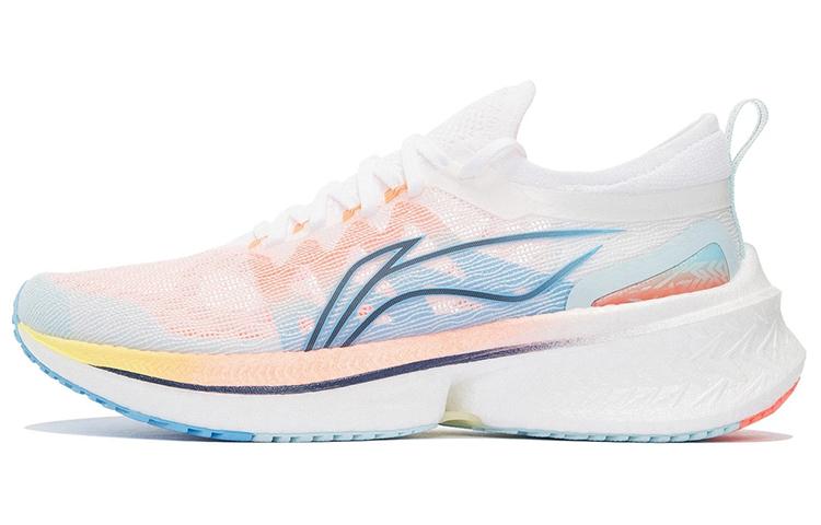 Li-Ning LiNing Feidian Discovery Low-Top Running Shoes Women's White Blue