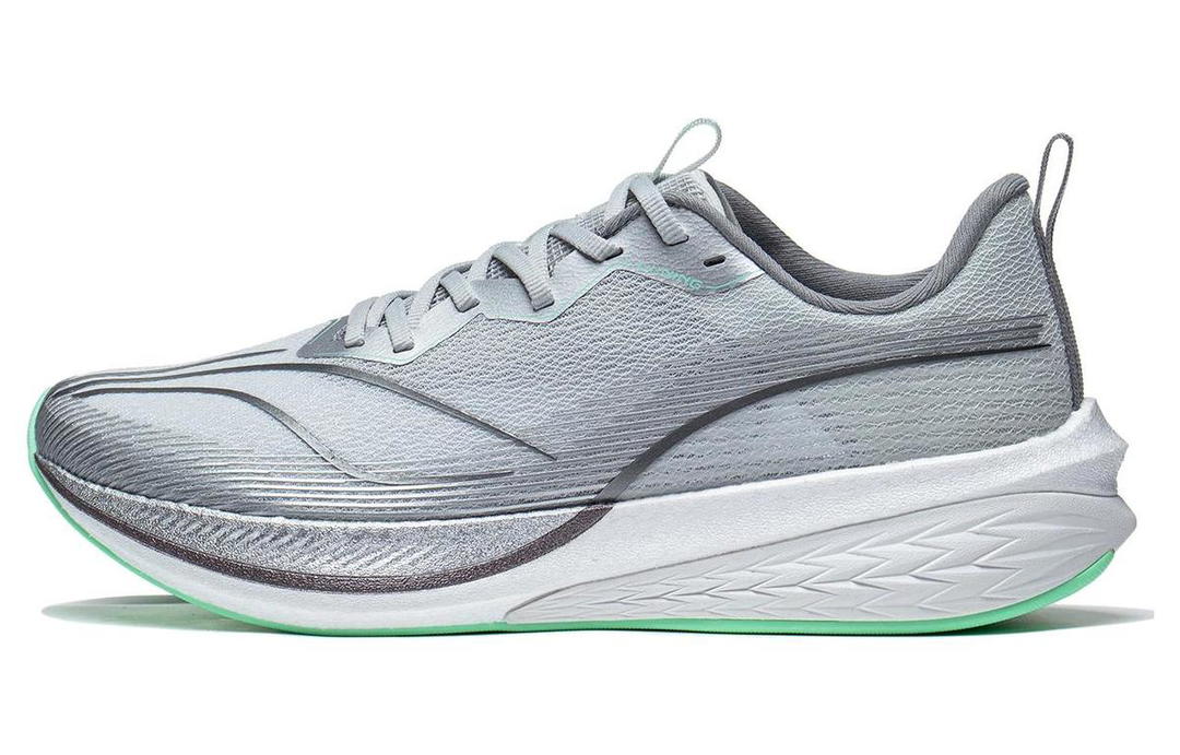 Li-Ning LiNing Red Hare 6 Pro Wear-Resistant Low-Top Running Shoes Men's Gray