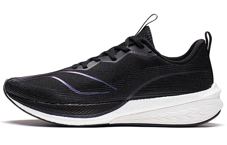 Li-Ning LiNing Red Hare 6 Pro Cushioning Anti Slip And Wear Resistant Low Top Running Shoes Black