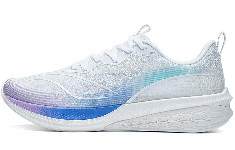 Li-Ning LINING Red Hare 6 Pro Running Shoes Men Low Top White/Blue/Purple