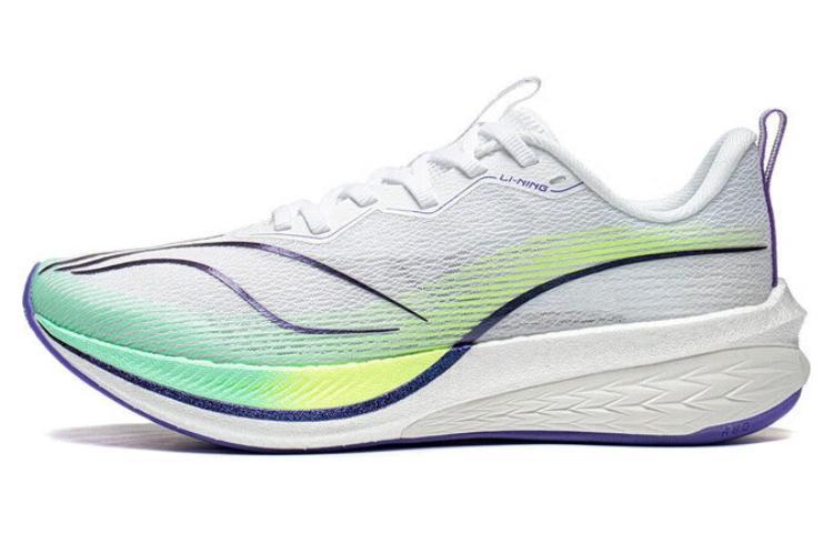Li-Ning LiNing Red Hare 6 Pro Cushioning Low Top Marathon Running Shoes Women's White