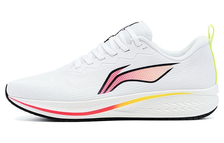 Li-Ning LiNing Red Hare 6 Anti Slip Wear Resistant Low Top Running Shoes Men's Standard White