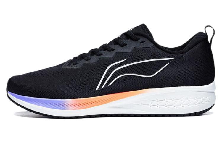 Li-Ning LiNing Red Hare 6 Abrasion Resistant Low Top Running Shoes Men's Black