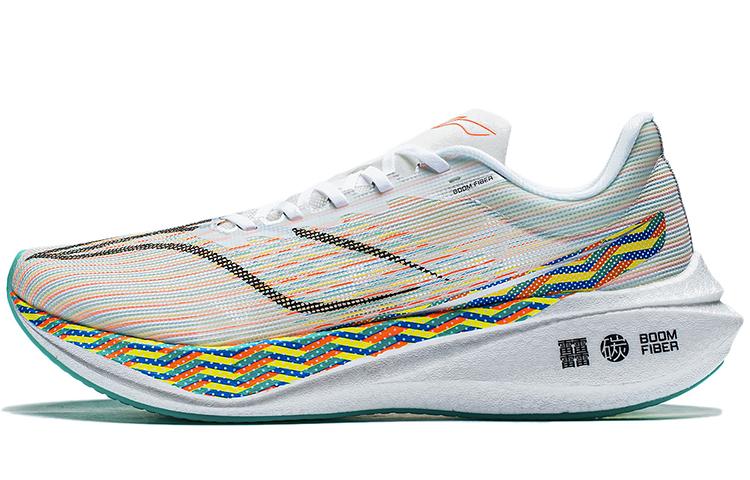 Li-Ning LiNing Feidian 3 Challenger Cushioned Wear Resistant Breathable Low Top Running Shoes Men's White
