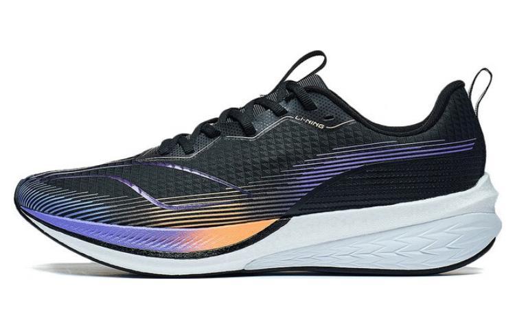 Li-Ning LiNing Red Hare 6 Pro Cushioning Rebound Low Top Marathon Sprint Running Shoes Men's Black