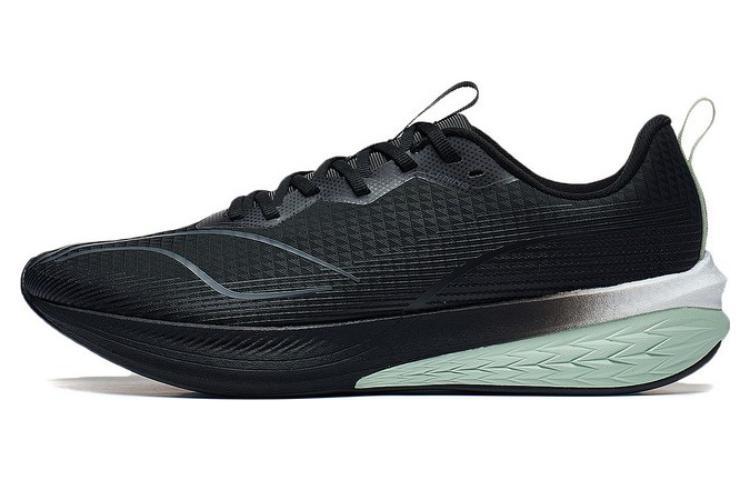 Li-Ning LiNing Red Hare 6 Pro Cushioning Lightweight Low Top Casual Running Shoes Men's Black