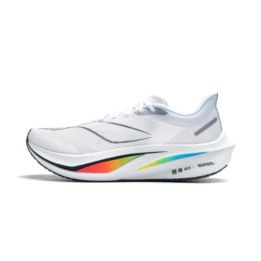 Li-Ning LINING Feidian 4 Challenger Running Shoes Men Low Top Standard White