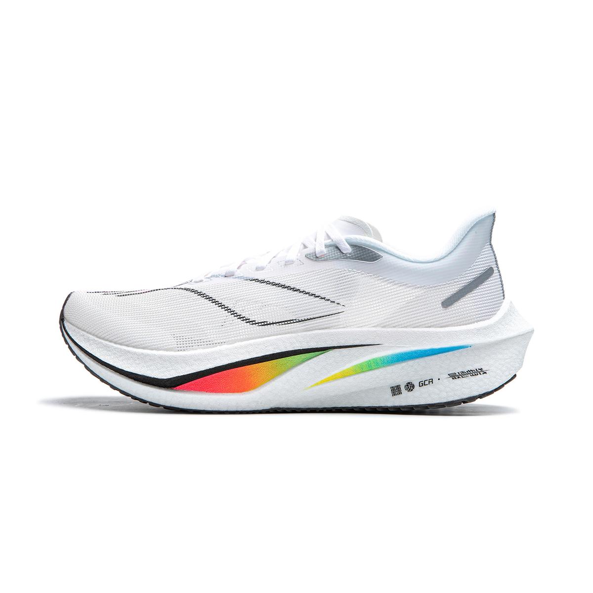 Li-Ning LINING Feidian 4 Challenger Running Shoes Men Low Top Standard White