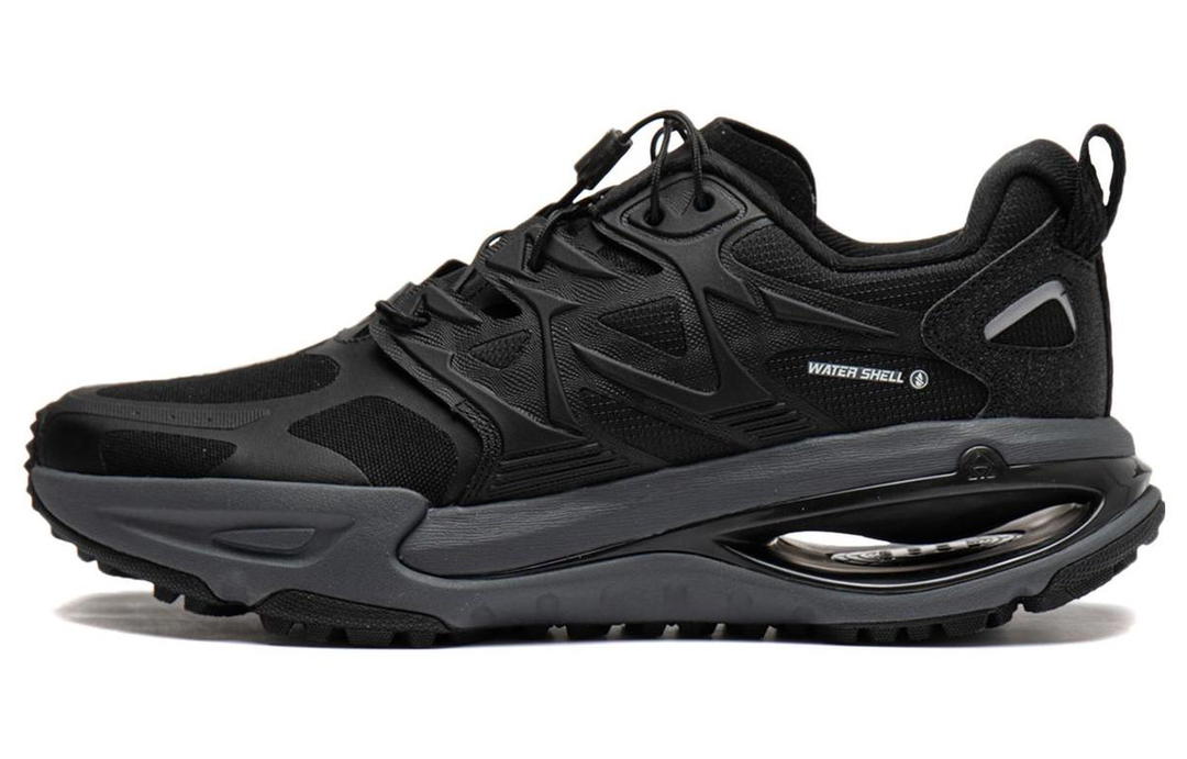 Li-Ning LiNing Yijie Cushioning Anti-Slip And Wear-Resistant Low-Top Running Shoes Men's Black