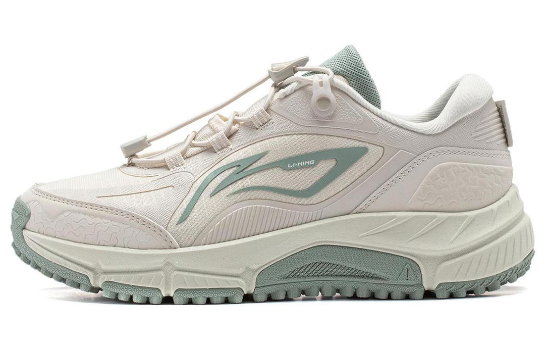 Li-Ning LiNing Cushioning Low-Top Running Shoes Women's Pearl White