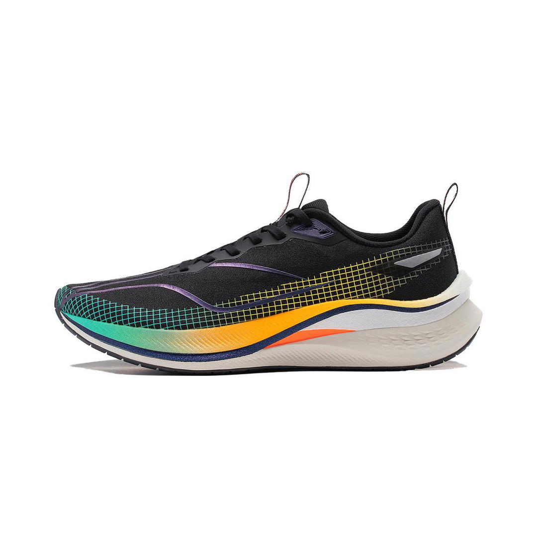 Li-Ning LiNing Red Hare 7 Pro Cushioned Slip Resistant Low Top Running Shoes Men's Black