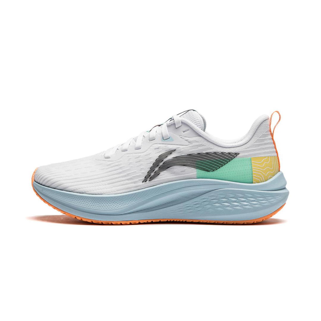 Li-Ning LINING Red Hare 7 Running Shoes Women's Low Top Standard White/Cooling Green