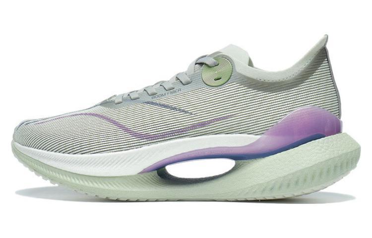 Li-Ning LiNing Jueying 2 Essential Cushioning Lightweight Low Top Marathon Running Shoes Men's Green