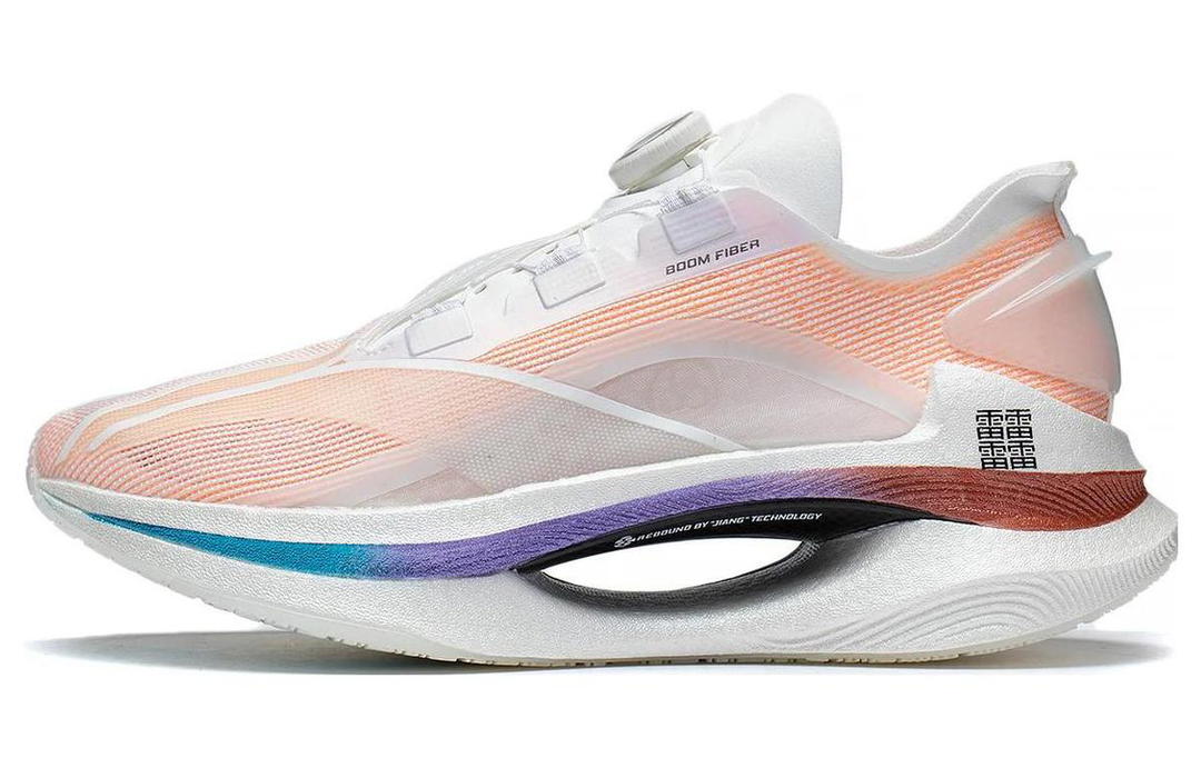 Li-Ning LiNing Absolute Phantom 1.0 Durable Breathable Low Top Running Shoes Unisex Fluorescent Fat Orange