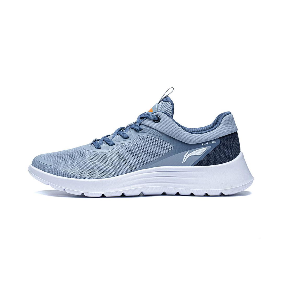 Li-Ning LiNing Feather Cushioning Anti Slip And Wear Resistant Low Top Running Shoes Men's Blue
