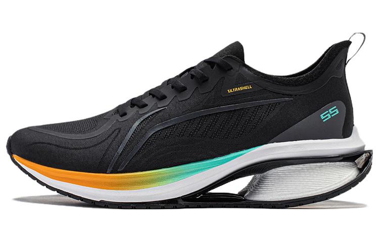 Li-Ning LiNing WuShi 5S 3.0 Cushioning Low Top Long Distance Running Shoes Men's Black