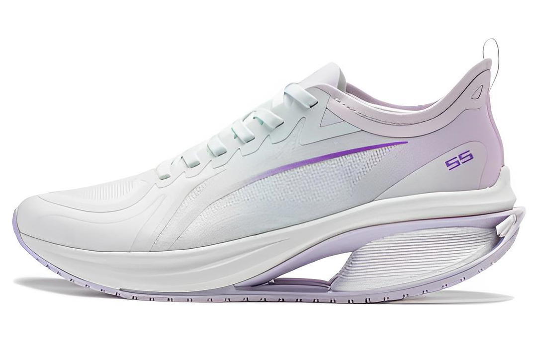 Li-Ning LiNing WuShi 5S 3.0 Rebound Low Top Running Shoes Women's Mist White
