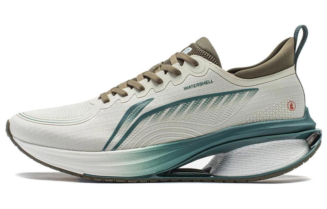 Li-Ning LiNing WuShi 5S 3.0 Cushioning Anti-Slip And Wear-Resistant Low-Top Running Shoes Men's White Green