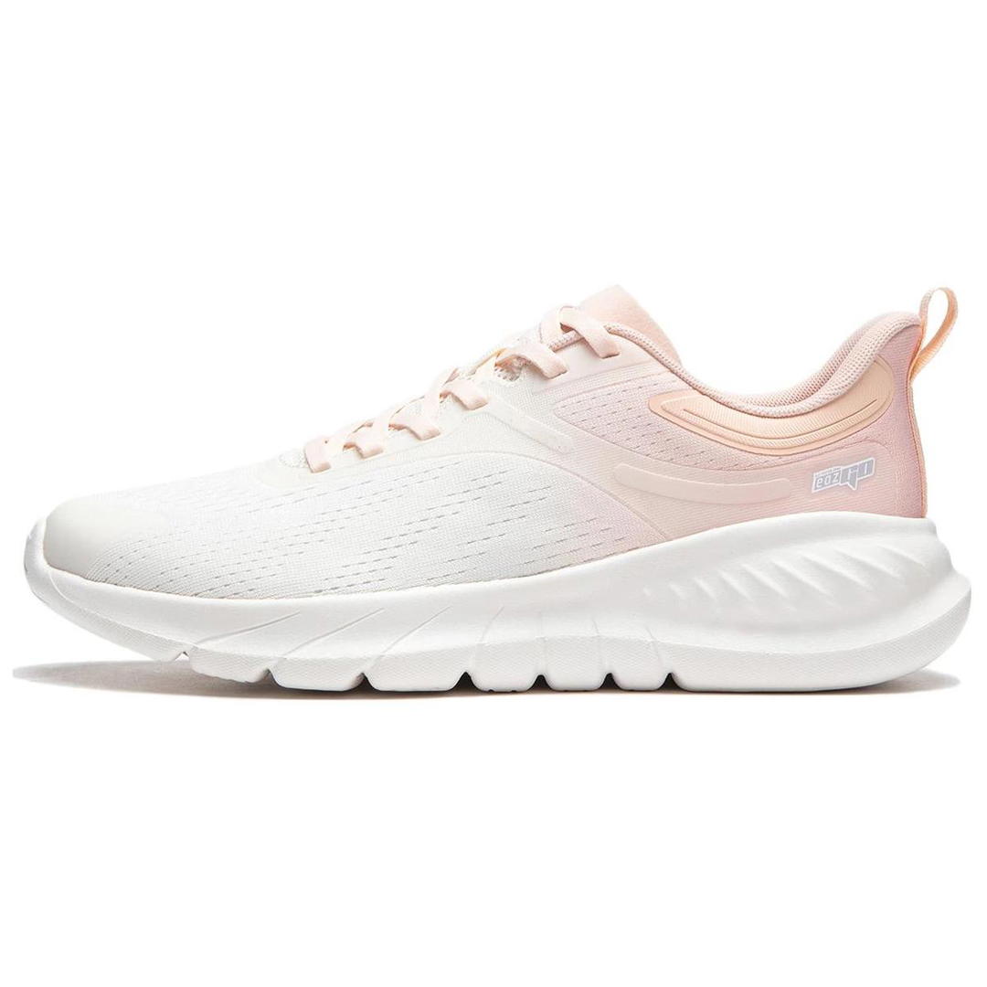 Li-Ning LiNing Eazgo Flex V2 Cushioned Slip Resistant Low Top Casual Running Shoes Women's White Orange