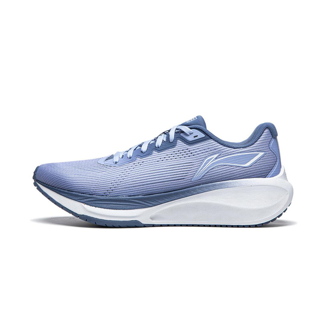 Li-Ning LiNing Wuyue 2.0 Cushioned Slip Resistant Abrasion Resistant Breathable Low Top Sprint Running Shoes Men's Blue