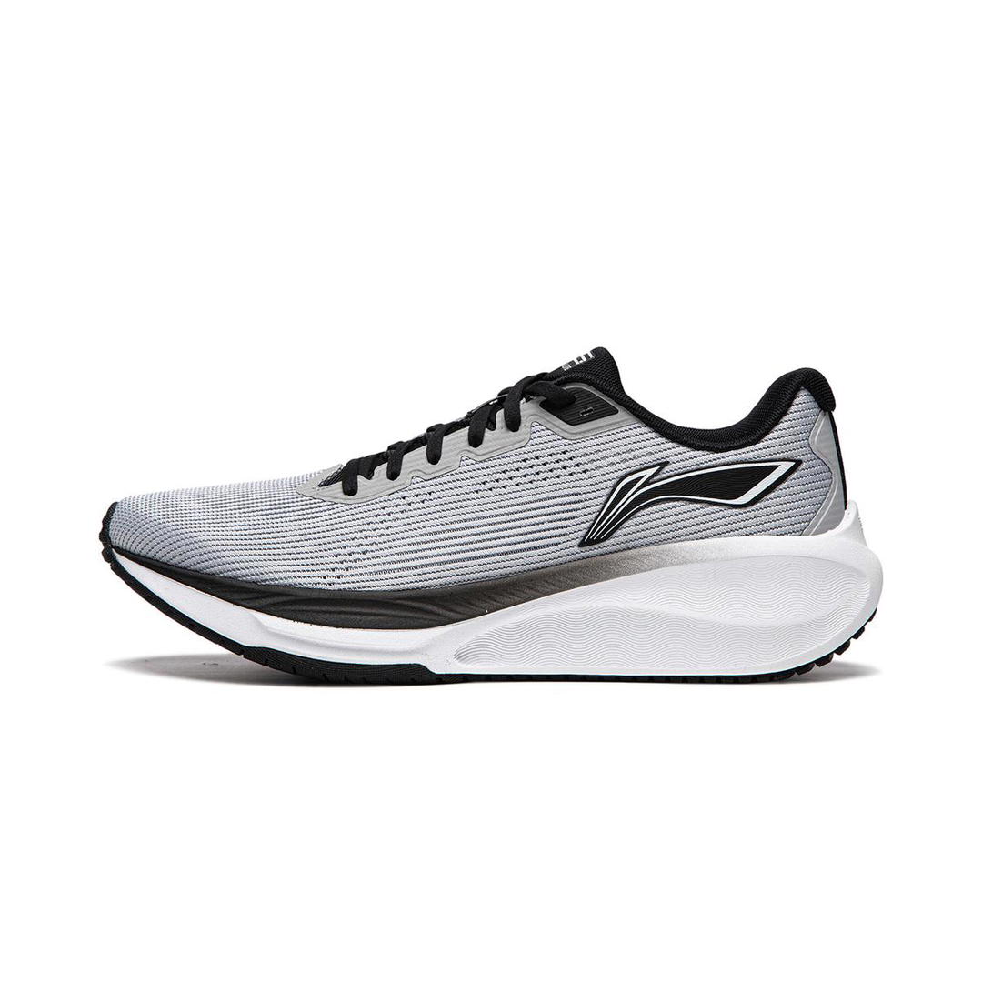Li-Ning LiNing Wuyue 2.0 Cushioned Slip Resistant Abrasion Resistant Breathable Low Top Sprint Running Shoes Men's Mist Gray
