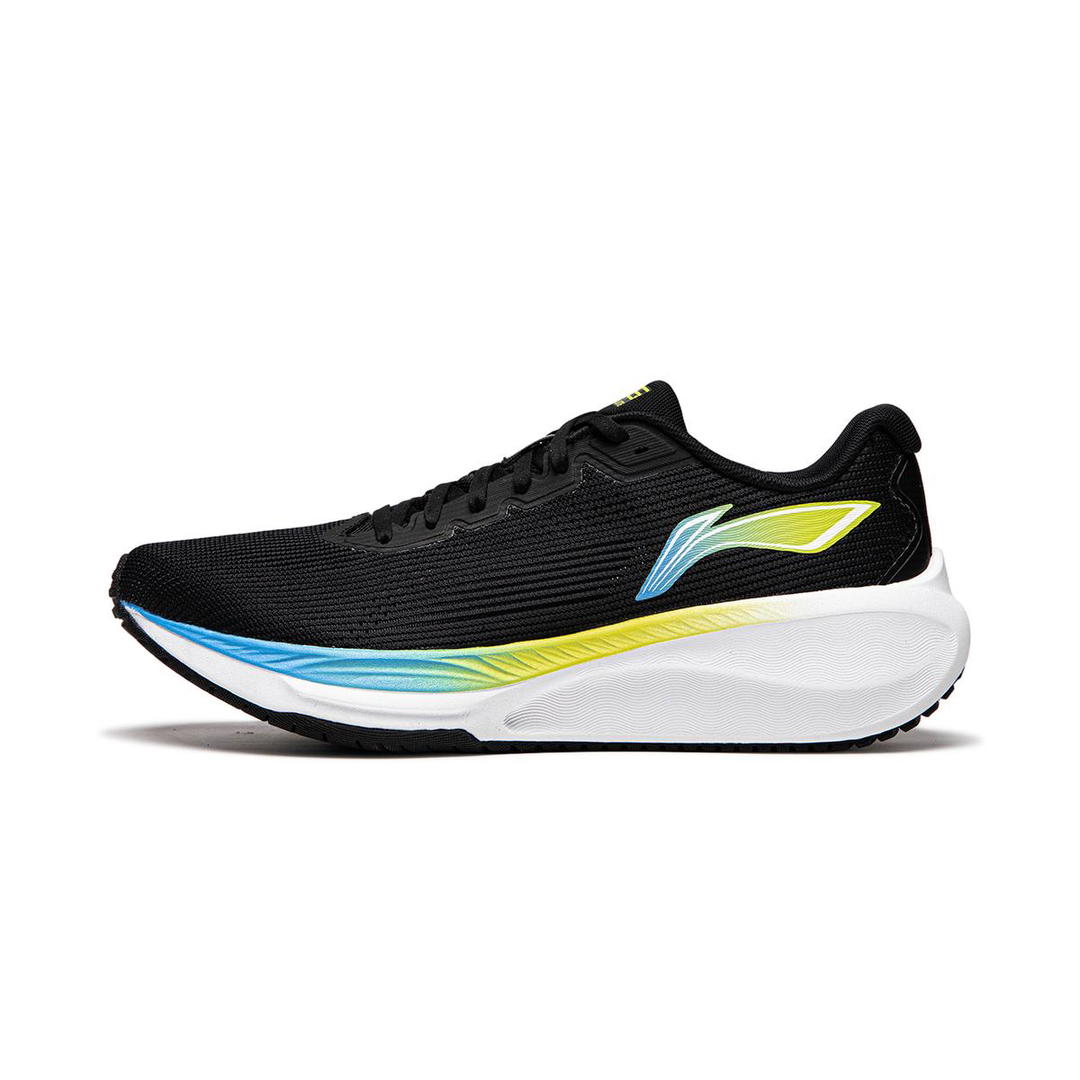 Li-Ning LiNing Wuyue 2.0 Cushioned Slip Resistant Abrasion Resistant Breathable Low Top Running Shoes Men's Black