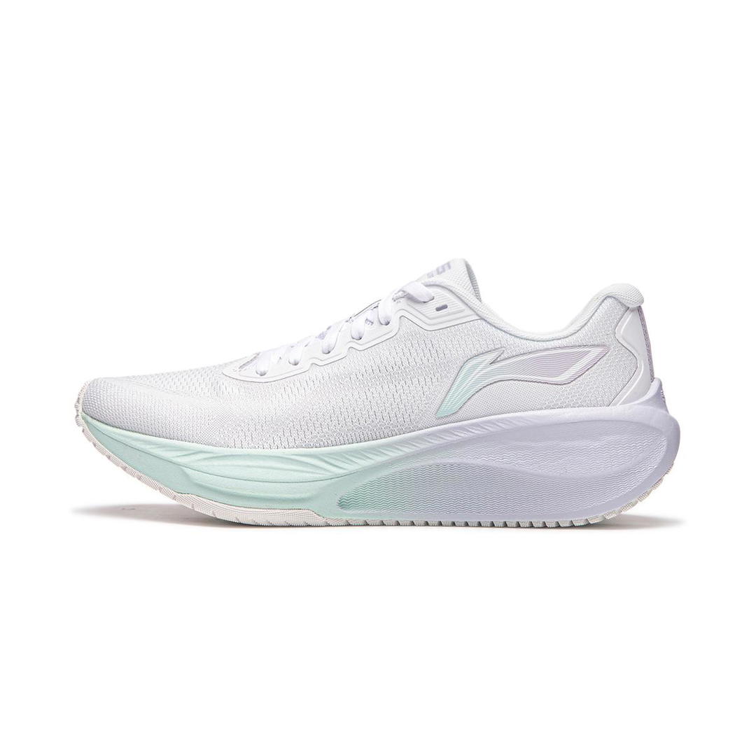 Li-Ning LiNing Wuyue 2.0 Cushioned Slip Resistant Abrasion Resistant Breathable Low Top Casual Running Shoes Women's White