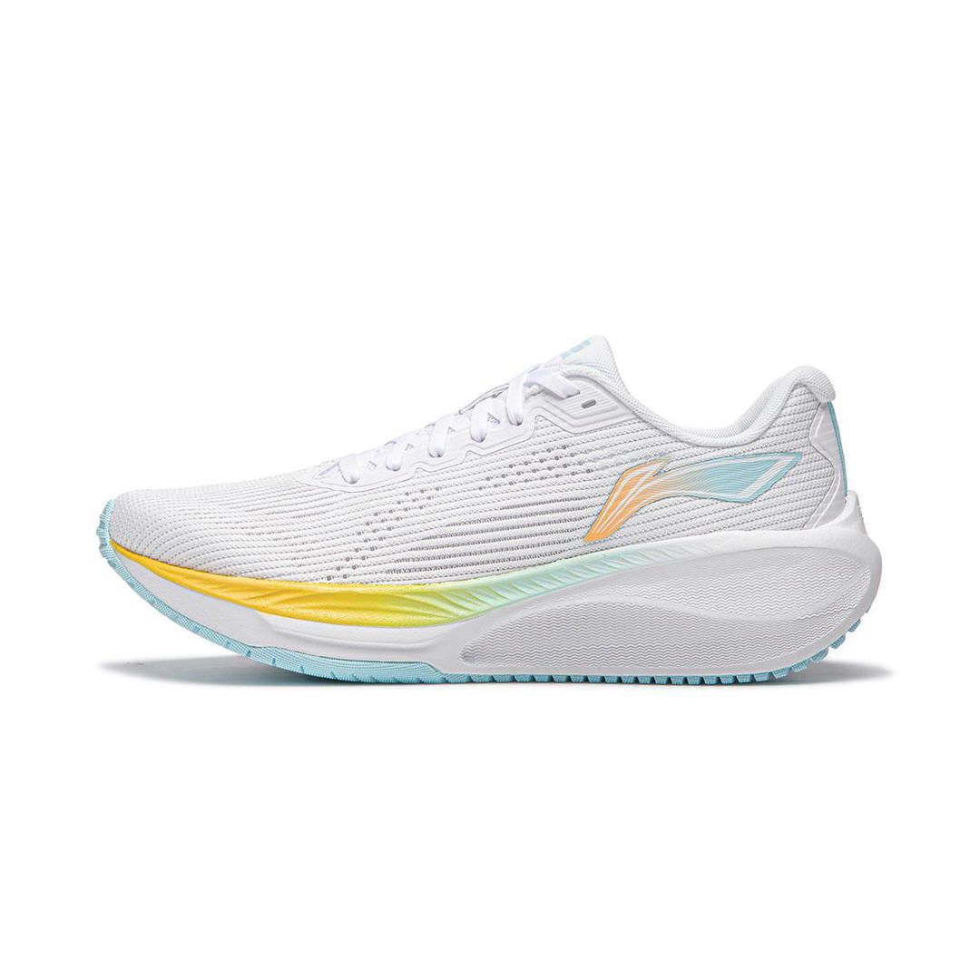 Li-Ning LiNing WuShi Lite 2.0 Cushioning Anti-Slip Wear-Resistant Breathability Low-Top Running Shoes Women's Standard White