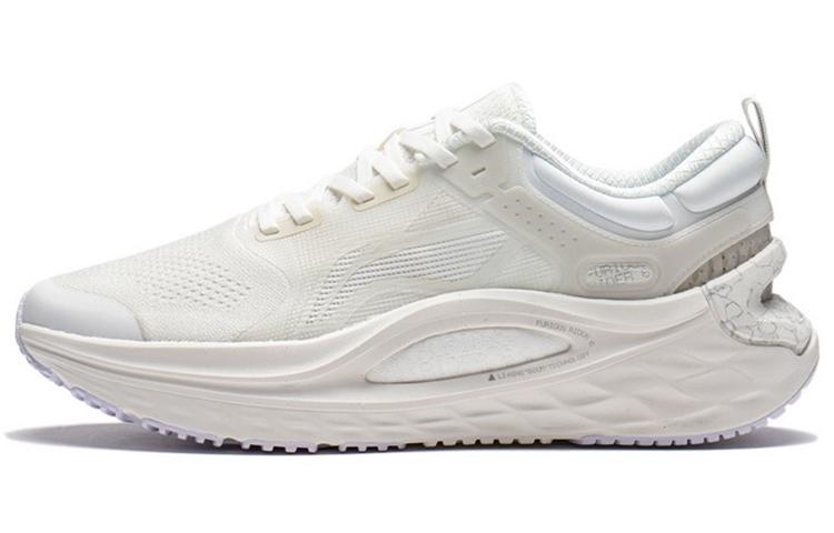 Li-Ning LiNing Furious Rider 6.0 Cushioning Anti-Slip And Wear-Resistant Low-Top Running Shoes Men's Mist White