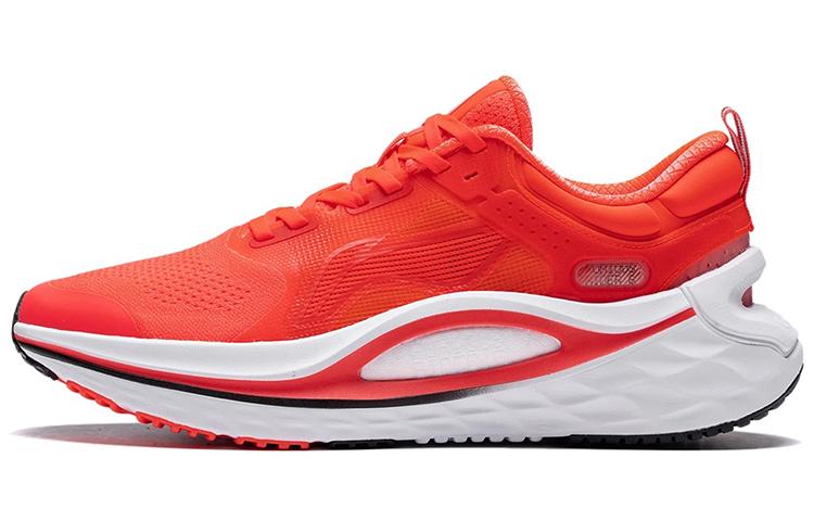 Li-Ning LiNing Furious Rider 6.0 Cushioned Slip-Resistant Abrasion-Resistant Breathable Low-Top Running Shoes Men's Red