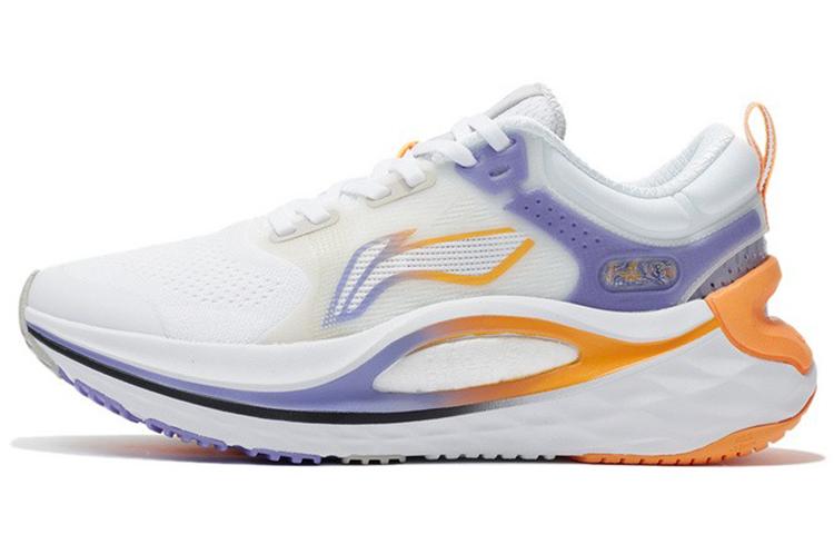 Li-Ning LiNing Furious Rider 6.0 Cushioning Anti-Slip And Wear-Resistant Support Reflective Low-Top Running Shoes Women's White