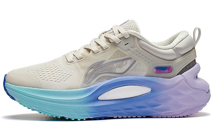 Li-Ning LiNing Furious Rider 6.0 Lightweight Coverage Low-Top Running Shoes Women's Pearl White