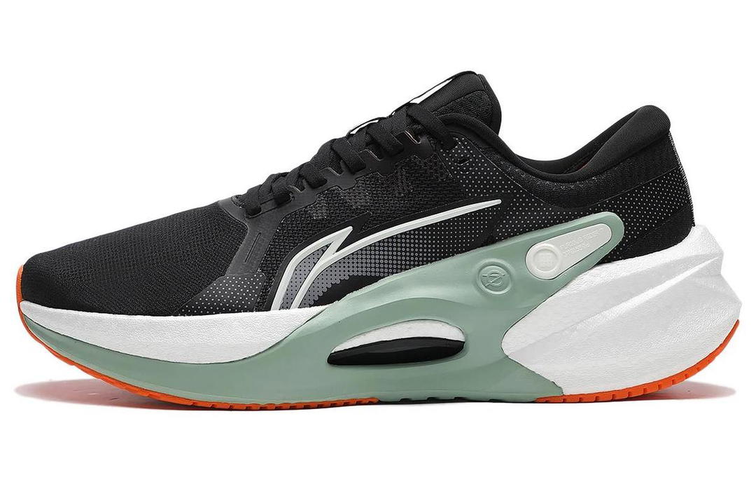 Li-Ning LiNing Furious Rider 7.0 Durable Breathable Low Top Running Shoes Men's Black White