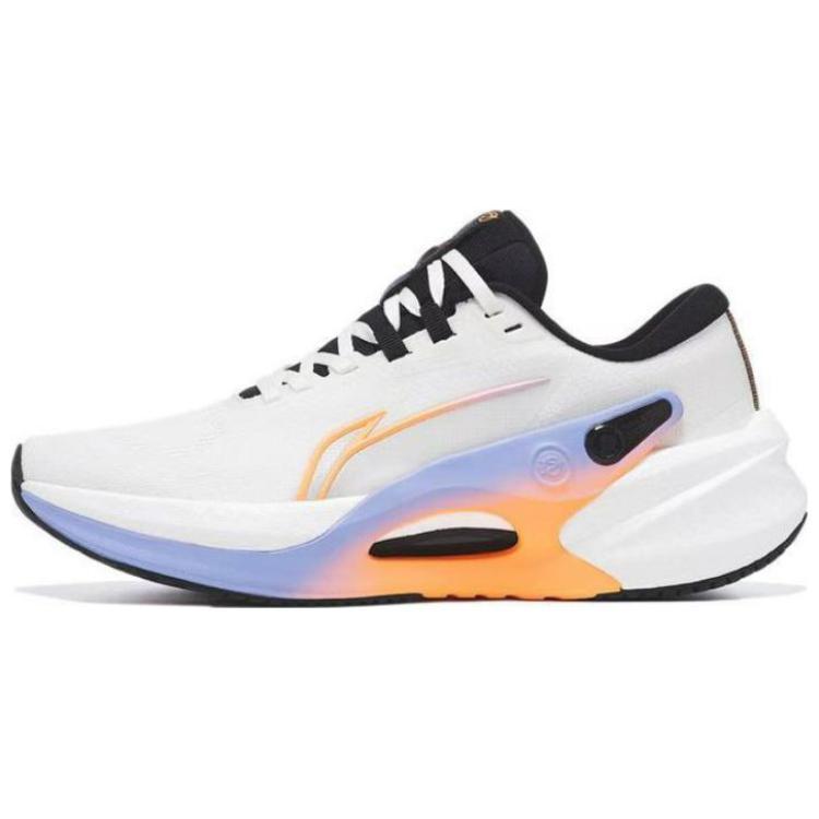 Li-Ning LiNing Furious Rider 7.0 V2 Cushioned Wear Resistant Lightweight Low Top Running Shoes Men's White