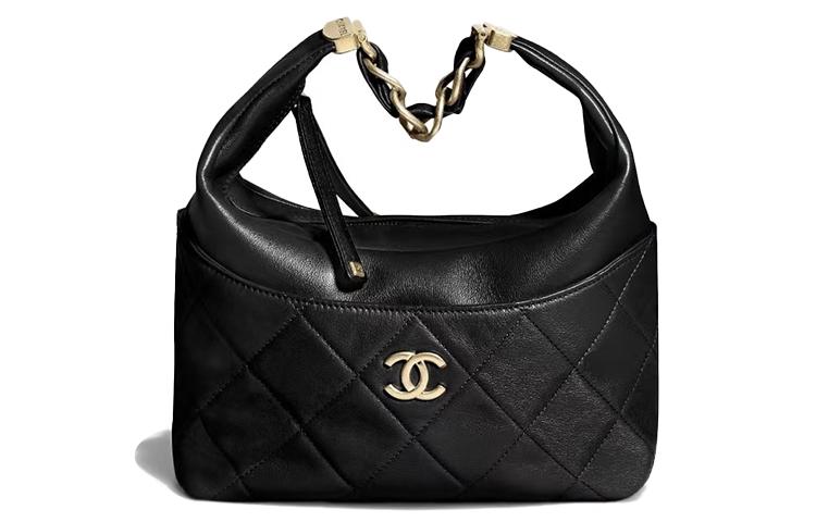 Chanel Chanel 22SS Japanese And Korean Style Dumpling Bag, Chain Bag Handbag Regular Women's Black