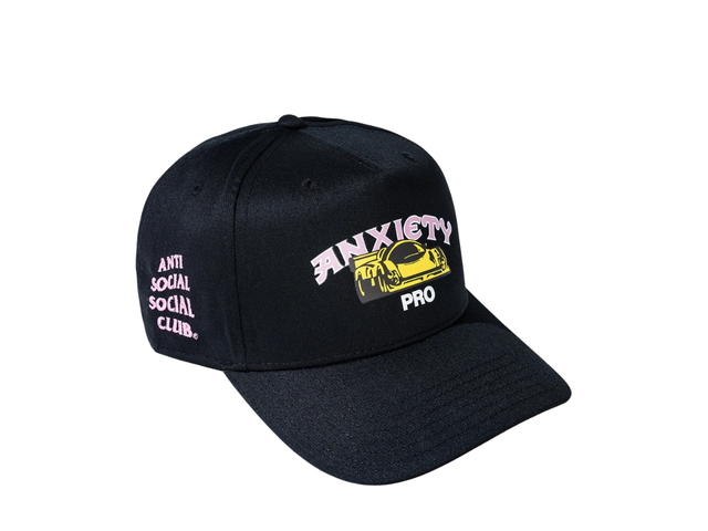 Anti Social Social Club Anti Social Social Club Anxiety Cap Black - view 2