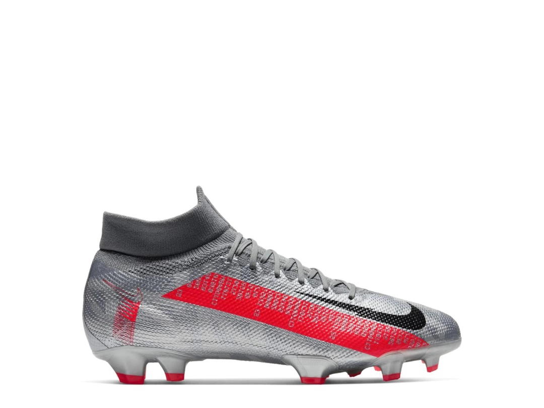 Nike Nike Mercurial Superfly 7 Pro FG Metallic Grey Crimson