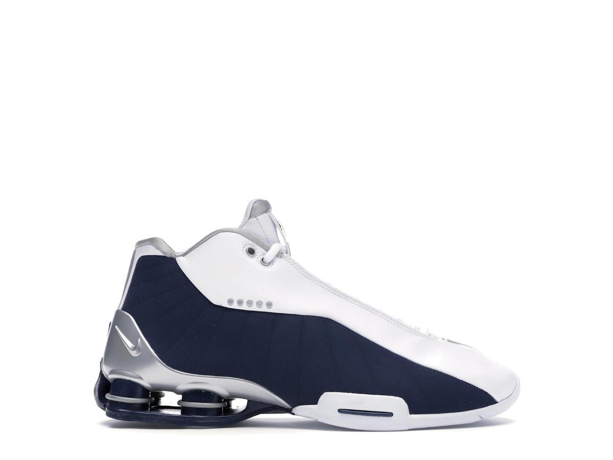 Nike Nike Shox BB4 White Silver Navy