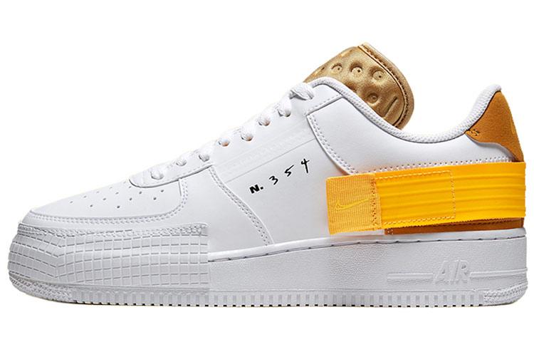 Nike Nike Air Force 1 Type White Gold