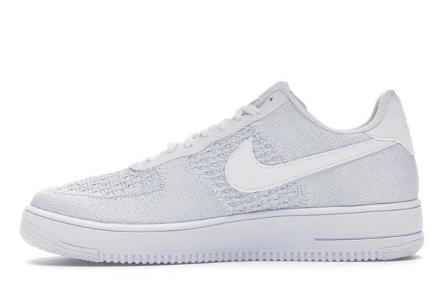 Nike Nike Air Force 1 Flyknit 2 White Pure Platinum - view 3