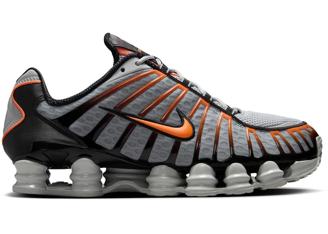 Nike Nike Shox TL Light Smoke Grey Black Bright Mandarin