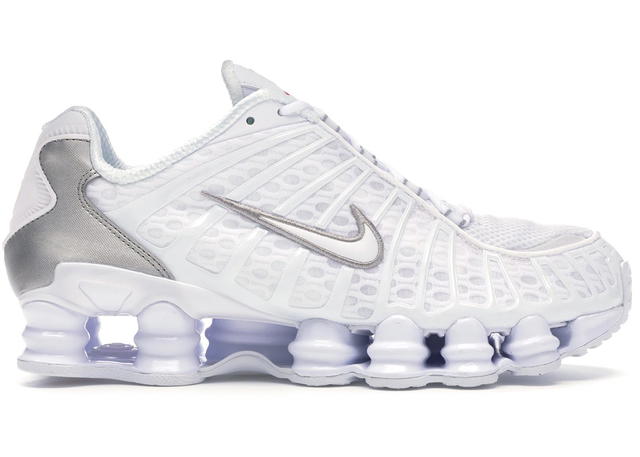 Nike Nike Shox TL White Metallic Silver - view 1